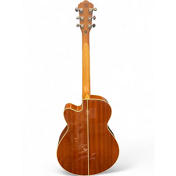 Used Washburn WG16SCE Natural Acoustic Electric Guitar