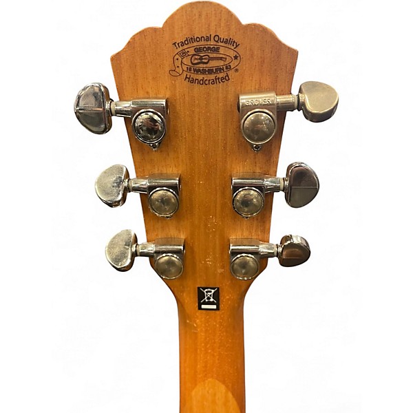 Used Washburn WG16SCE Natural Acoustic Electric Guitar
