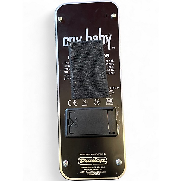 Used Dunlop GCB95 Original Crybaby Wah Effect Pedal