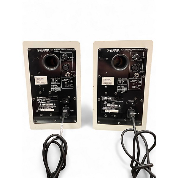 Used Yamaha HS5 Pair WHITE Unpowered Monitor