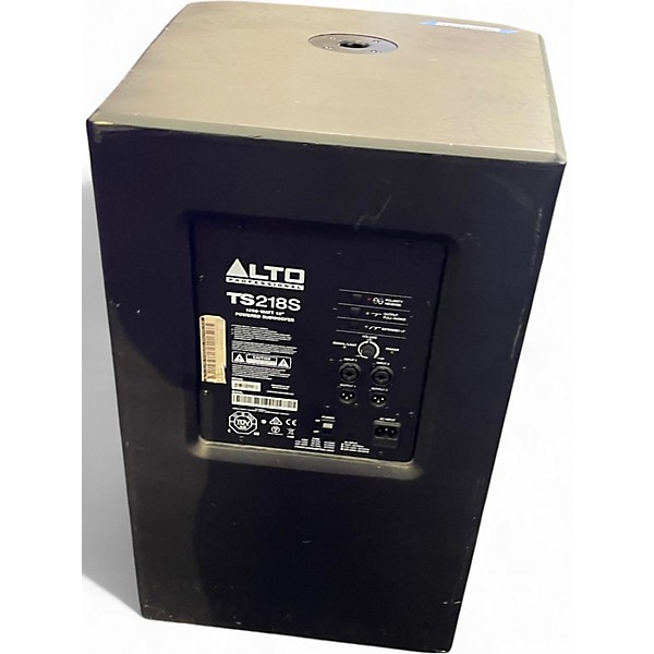 Used Alto TS218S Powered Subwoofer
