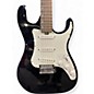 Used Lyon By Washburn STRATOCASTER Black Solid Body Electric Guitar