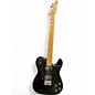 Used Squier Telecaster Custom Black and White Solid Body Electric Guitar thumbnail