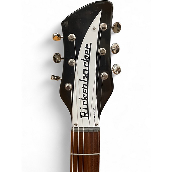 Used Rickenbacker Model 350V63 Liverpool Black Solid Body Electric Guitar