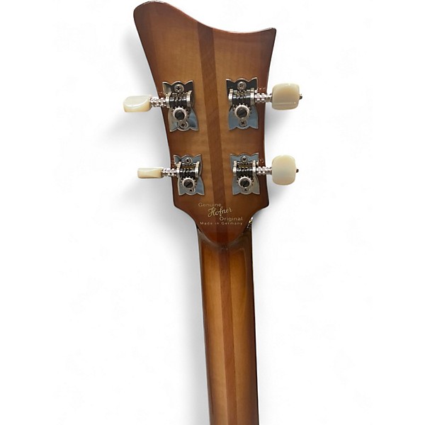 Used Hofner 500/2 club Sunburst Electric Bass Guitar