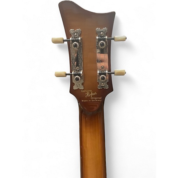 Used Hofner '62 500/1 Vintage Sunburst Electric Bass Guitar