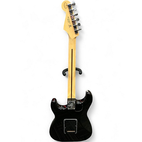 Used Fender Player Stratocaster Black Solid Body Electric Guitar