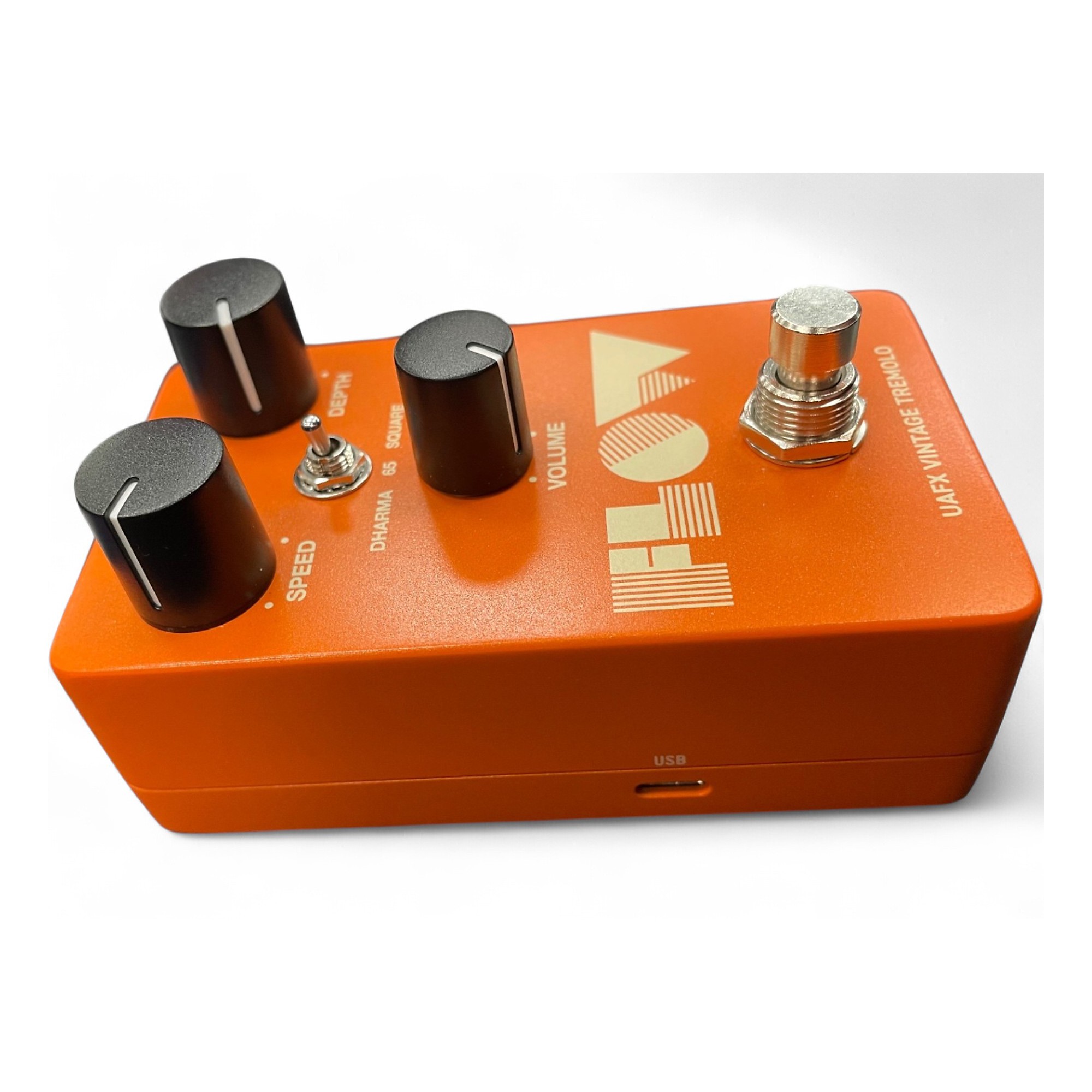 Used Universal Audio UAFX Flow Vintage Tremolo Effect Pedal