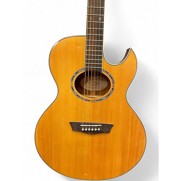 Used Washburn Nuno Bettencourt Signature EA20SNB Natural Acoustic Electric Guitar