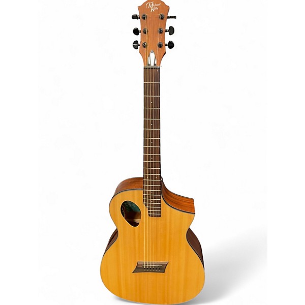 Used Michael Kelly MKFPN Natural Acoustic Electric Guitar