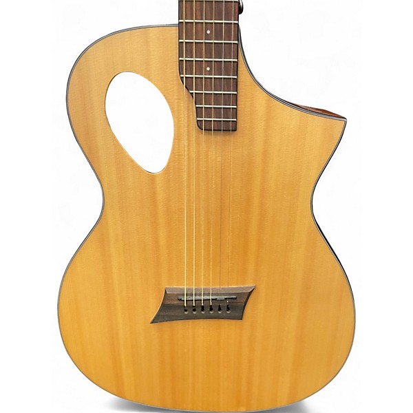 Used Michael Kelly MKFPN Natural Acoustic Electric Guitar