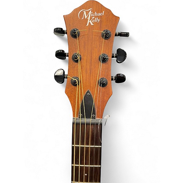 Used Michael Kelly MKFPN Natural Acoustic Electric Guitar
