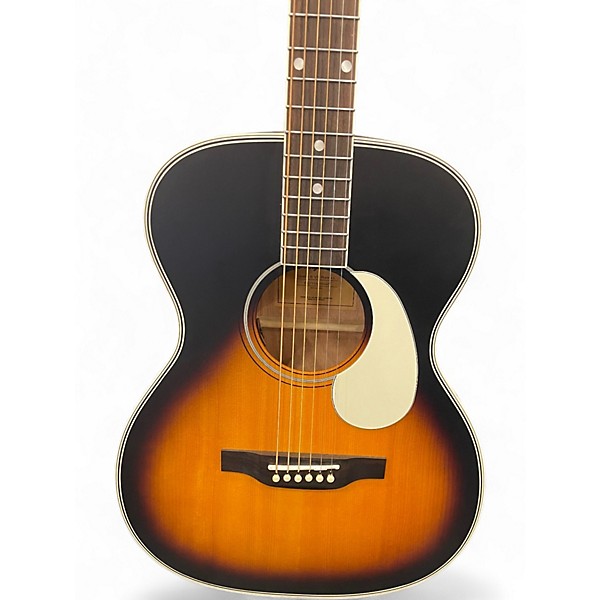 Used Orangewood Greta S VS Retro L Baritone 2 Tone Sunburst Acoustic Guitar