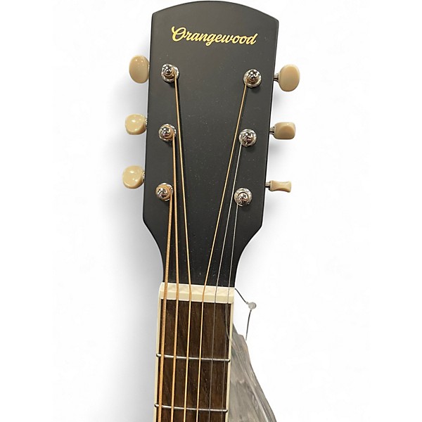 Used Orangewood Greta S VS Retro L Baritone 2 Tone Sunburst Acoustic Guitar
