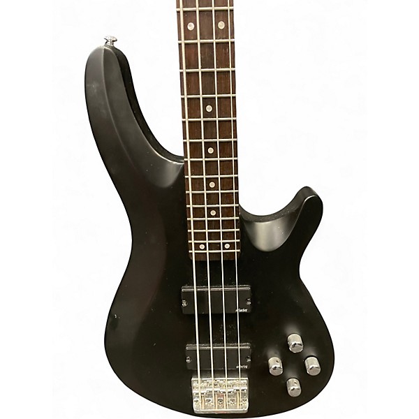 Used Schecter Guitar Research C-4 deluxe Satin Black Electric Bass Guitar