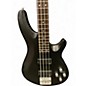 Used Schecter Guitar Research C-4 deluxe Satin Black Electric Bass Guitar