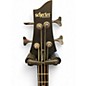 Used Schecter Guitar Research C-4 deluxe Satin Black Electric Bass Guitar