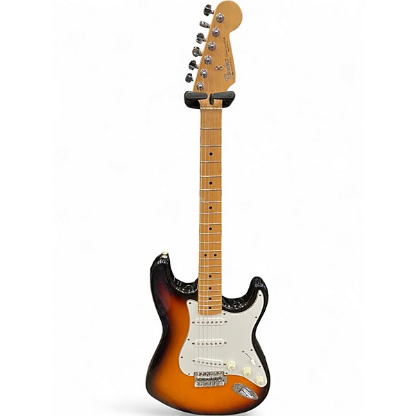 Used Fender Standard Stratocaster 3 Color Sunburst Solid Body Electric Guitar