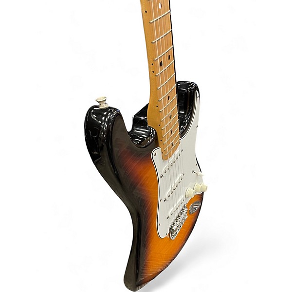 Used Fender Standard Stratocaster 3 Color Sunburst Solid Body Electric Guitar