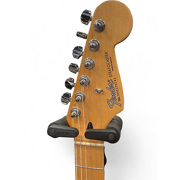 Used Fender Standard Stratocaster 3 Color Sunburst Solid Body Electric Guitar