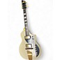 Vintage 1957 Supro Dual Tone White Solid Body Electric Guitar thumbnail
