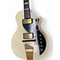 Vintage 1957 Supro Dual Tone White Solid Body Electric Guitar
