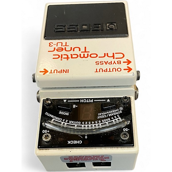 Used BOSS TU3 Chromatic Tuner Pedal