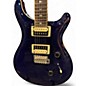 Used PRS SE Custom 24 Blue Solid Body Electric Guitar thumbnail
