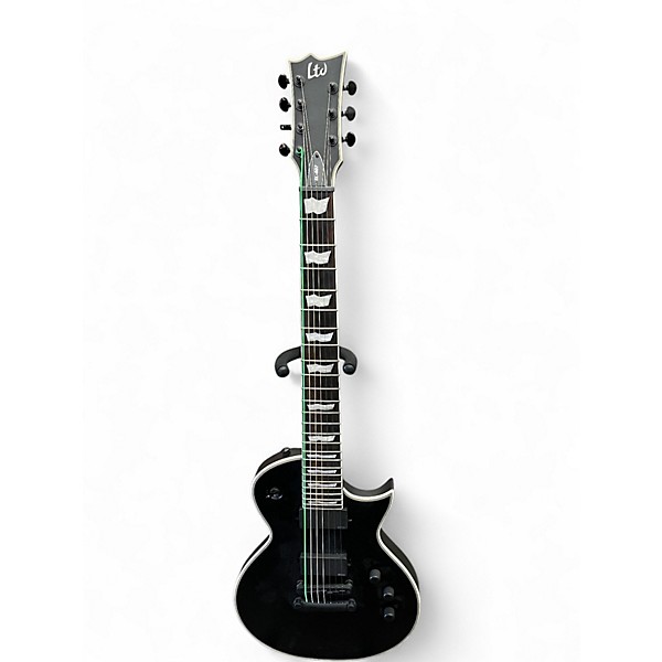 Used ESP EC407 Black Solid Body Electric Guitar