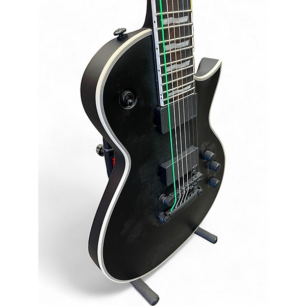 Used ESP EC407 Black Solid Body Electric Guitar