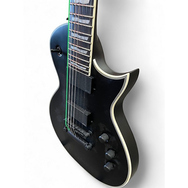Used ESP EC407 Black Solid Body Electric Guitar