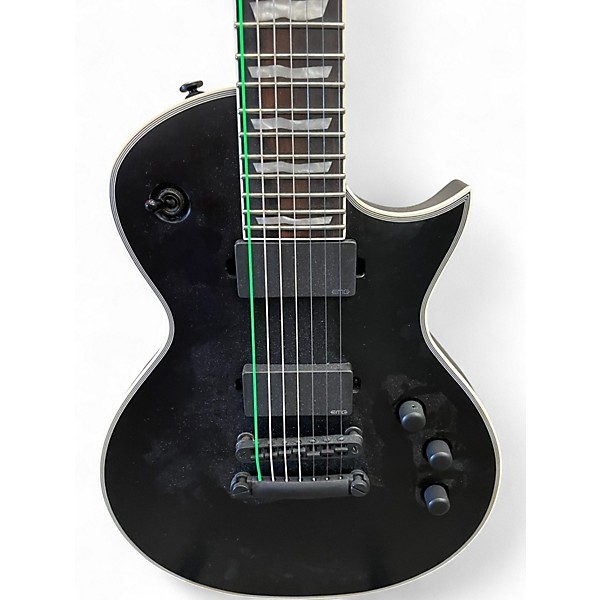 Used ESP EC407 Black Solid Body Electric Guitar