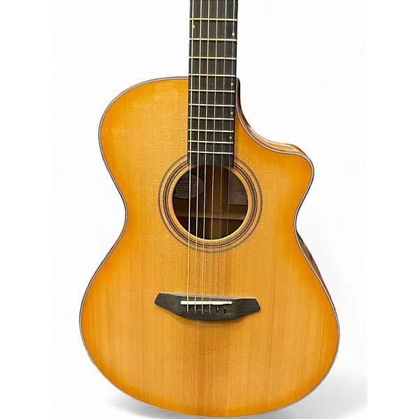 Used Breedlove Artista Concert Natural Shadow CE Natural Acoustic Electric Guitar