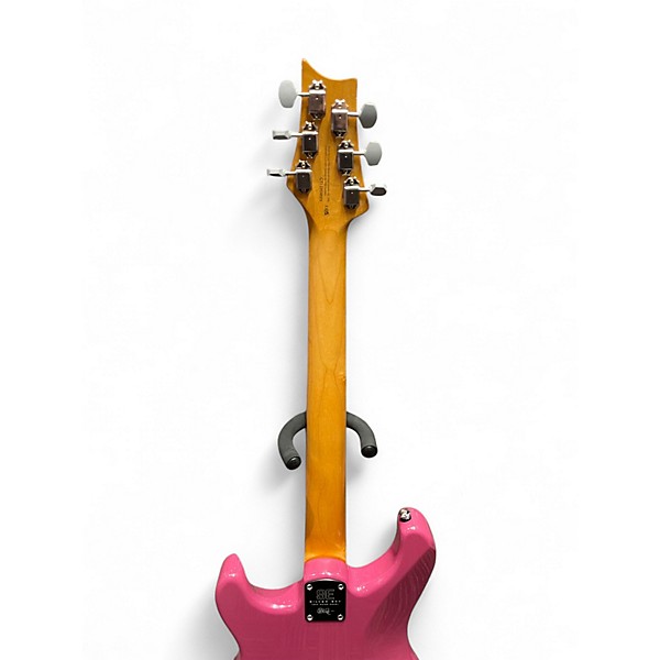 Used PRS SE Silver Sky Pink Solid Body Electric Guitar
