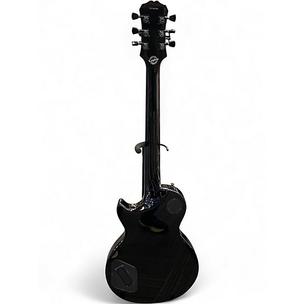 Used Epiphone MKH LES PAUL CUSTOM MATT HEAFY SIGNATURE 6 STRING Ebony Solid Body Electric Guitar