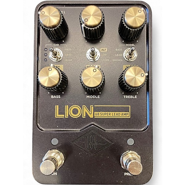 Used Universal Audio UAFX Lion '68 Super Lead Battery Powered Amp