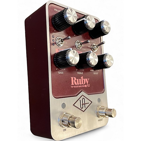 Used Universal Audio UAFX Ruby '63 Top Boost Amplifier Battery Powered Amp