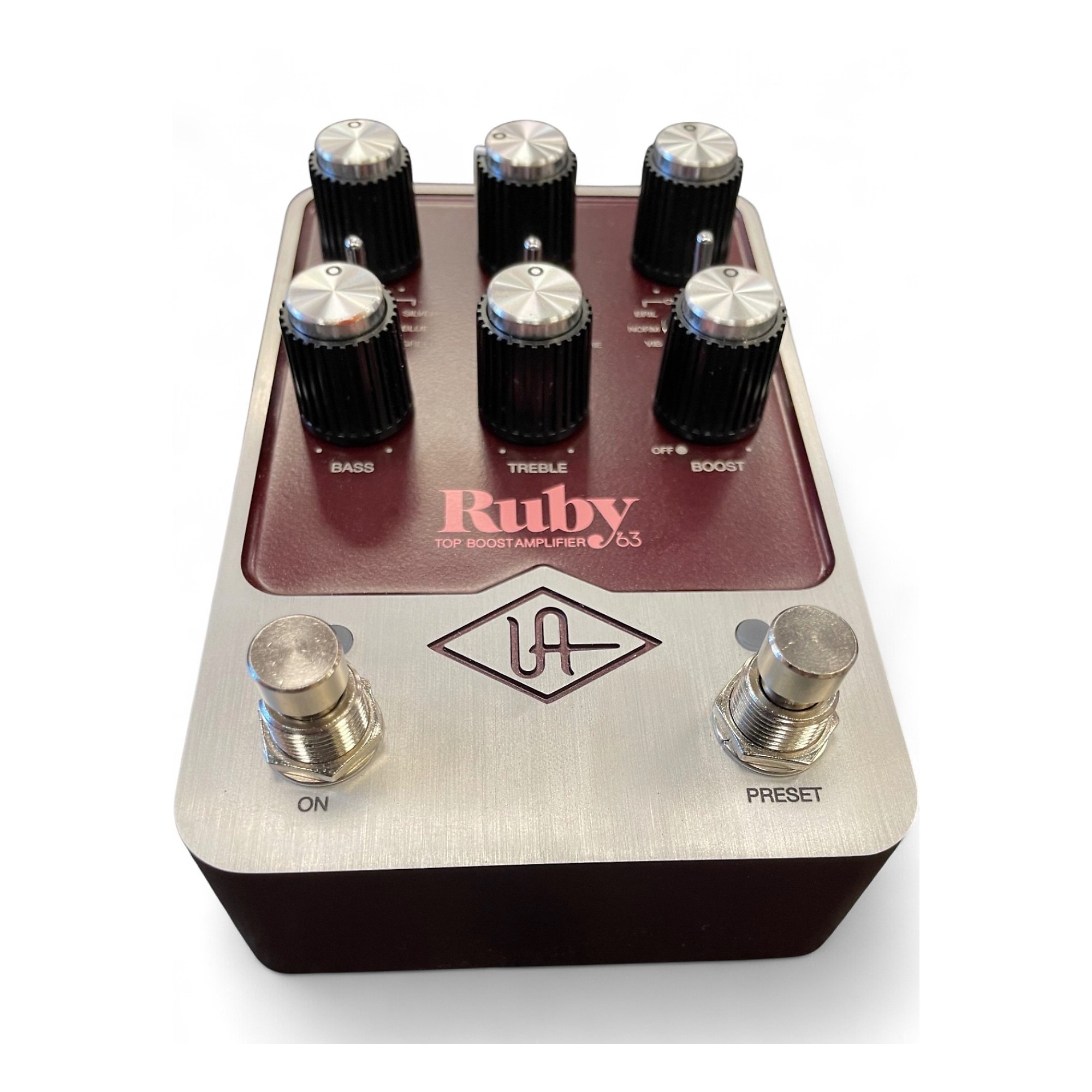 Used Universal Audio UAFX Ruby '63 Top Boost Amplifier Battery