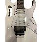 Used Ibanez JEMJR Alpine White Solid Body Electric Guitar