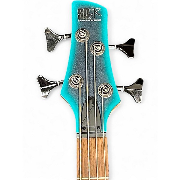 Used Ibanez SR300E Ocean Blue Burst Electric Bass Guitar