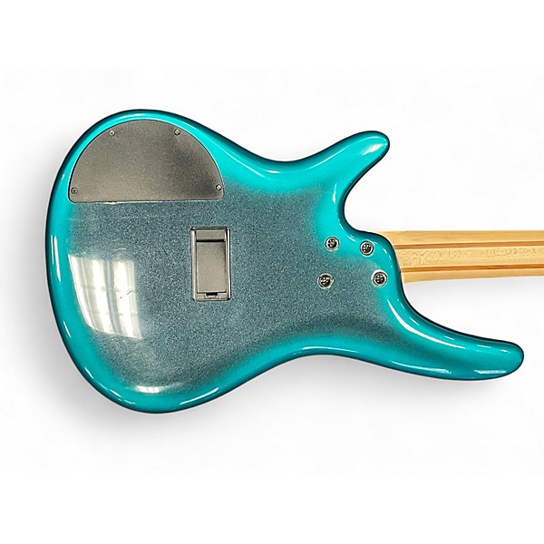 Used Ibanez SR300E Ocean Blue Burst Electric Bass Guitar