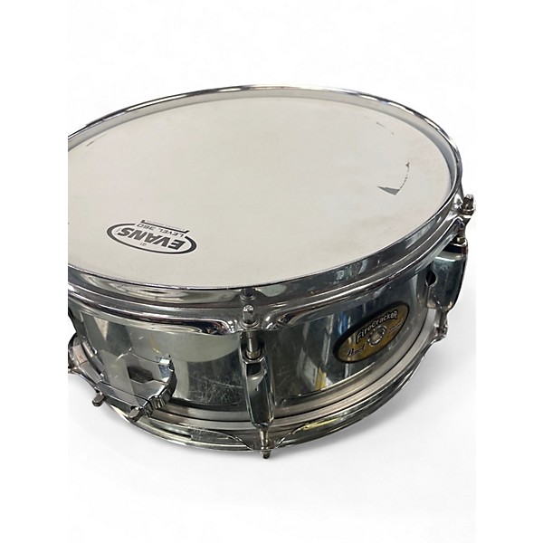 Used Pearl 12in Firecracker Snare Metallic Silver Drum