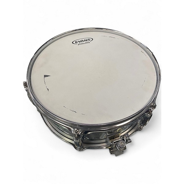 Used Pearl 12in Firecracker Snare Metallic Silver Drum