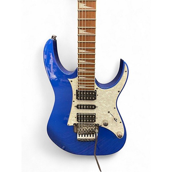 Used Ibanez Rg450DXB Blue Solid Body Electric Guitar