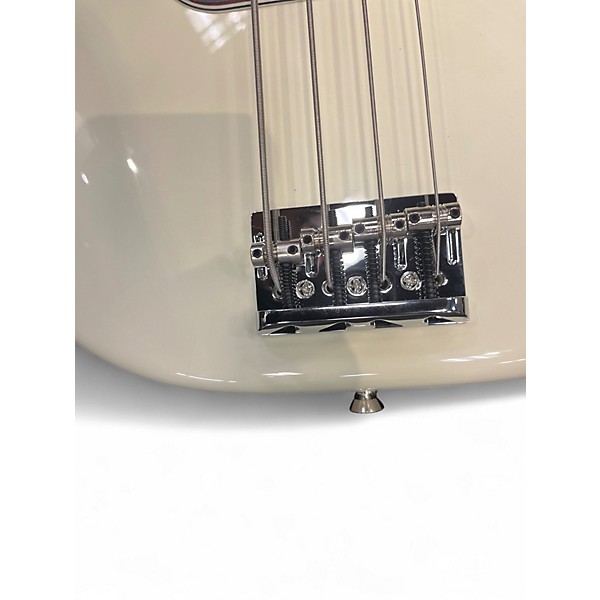 Used Fender American Professional II Precision Bass Olympic White Electric Bass Guitar