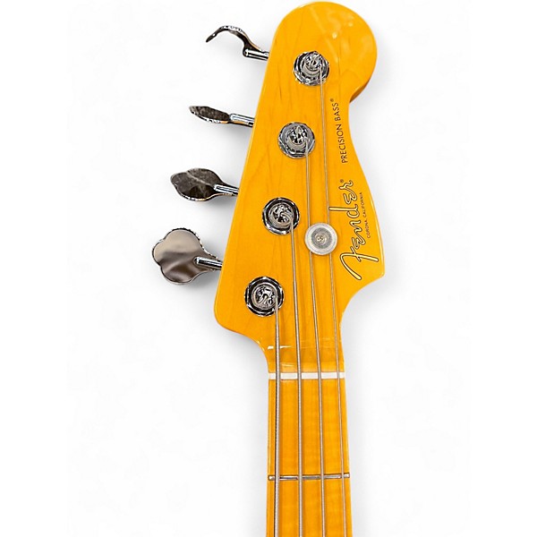 Used Fender American Professional II Precision Bass Olympic White Electric Bass Guitar