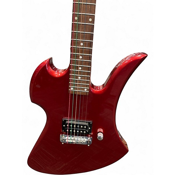Used 2022 B.C. Rich Bronze Series Mockingbird Ruby Solid Body Electric Guitar