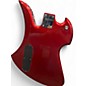 Used 2022 B.C. Rich Bronze Series Mockingbird Ruby Solid Body Electric Guitar