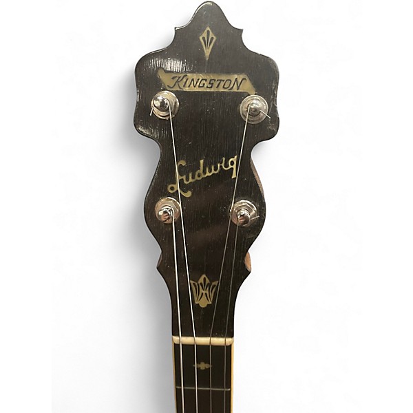 Used Ludwig Top Tension Tenor Banjo Walnut Banjo