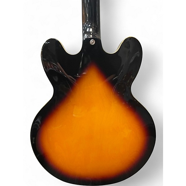 Used Epiphone ES335 Pro Vintage Sunburst Hollow Body Electric Guitar